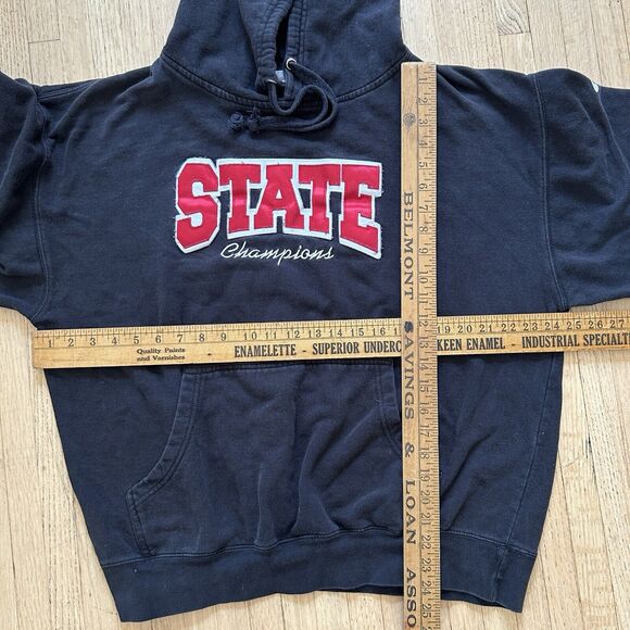 Vintage Embroidered University Hoodie State Championship Men XL - Picture 5 of 7